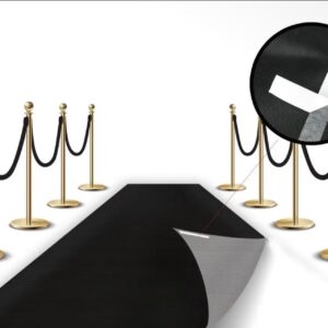 Carpet Floor Runner Hollywood Party Decoration Fabric 100 Gs