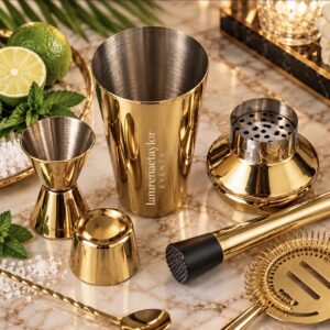 The Gilded Royale Bar Tool Set — 5 Pieces